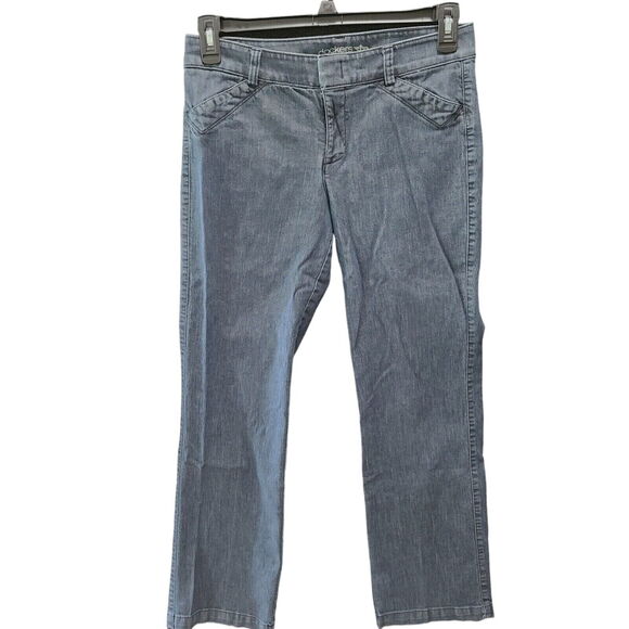 Dockers Womens Jeans Blue Size 30' Zip Clasp Closure Faux Pockets Front And Back - Picture 1 of 12